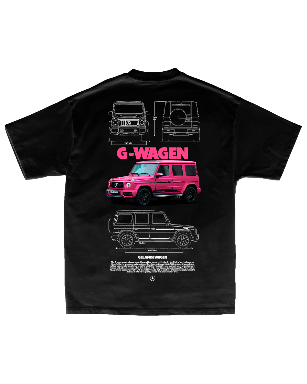 Tee Mercedes G-Wagen Pink Edition