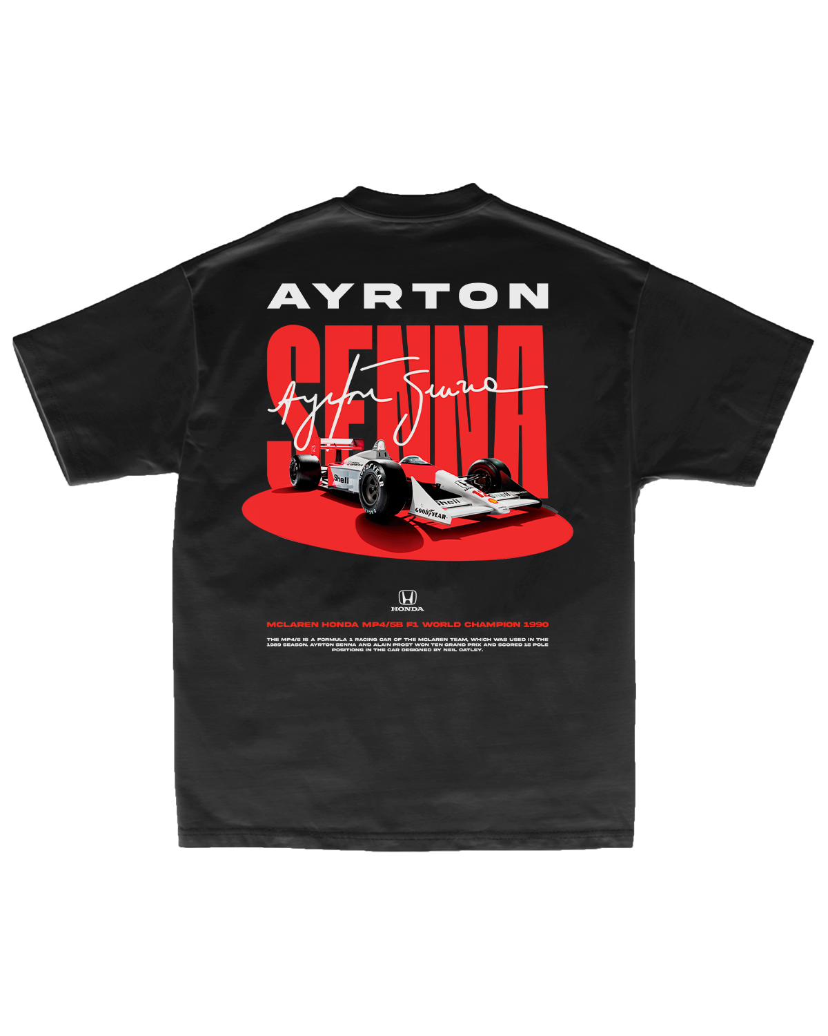 Tee Ayrton Senna Tribute – McLaren Honda 1990