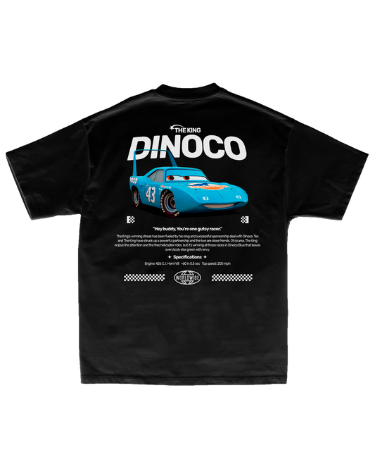 Tee Cars Story – The King Dinoco