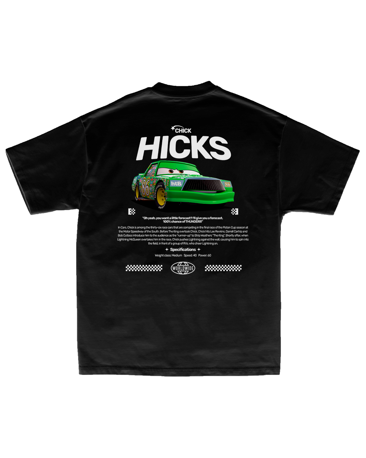 Tee Chick Hicks – Green Rival Racer