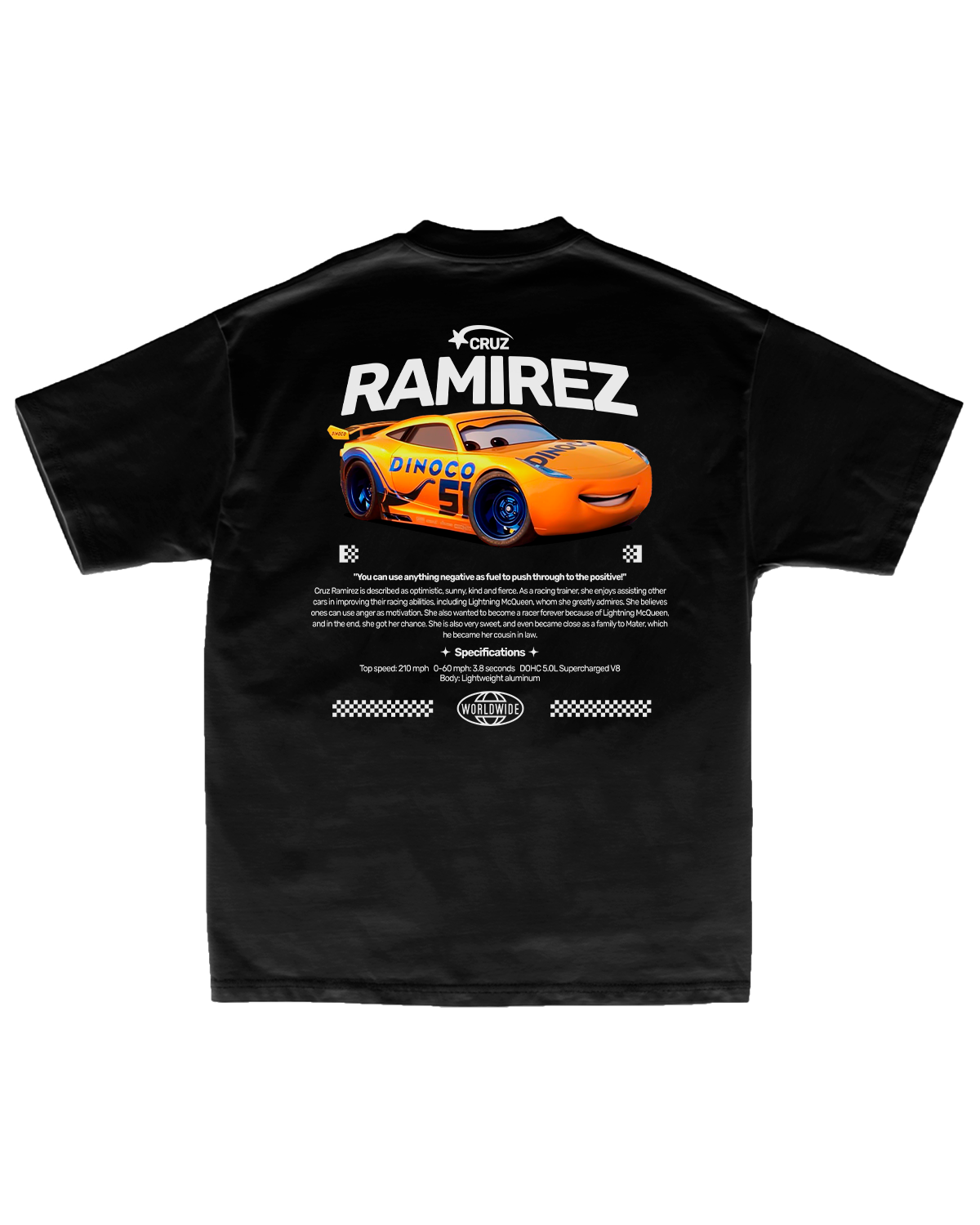 Tee Cruz Ramirez Dinoco Edition