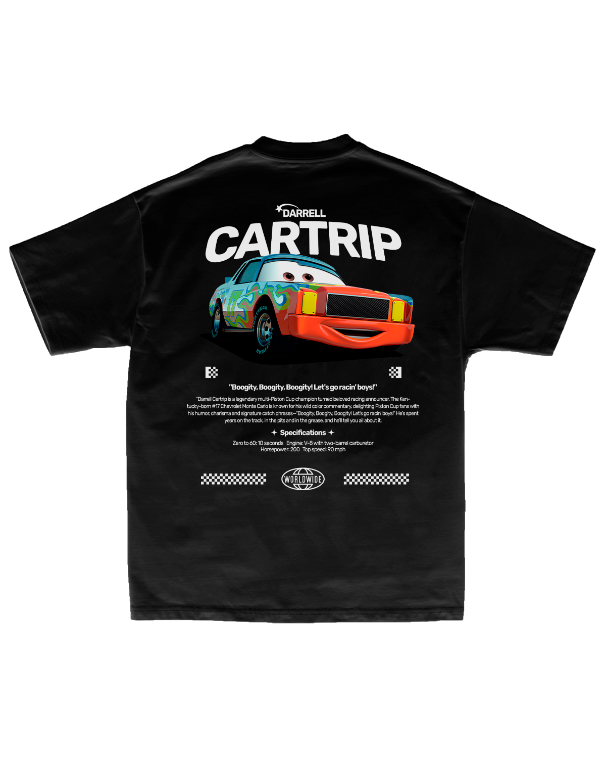 Tee Darrell Cartrip Racing Edition