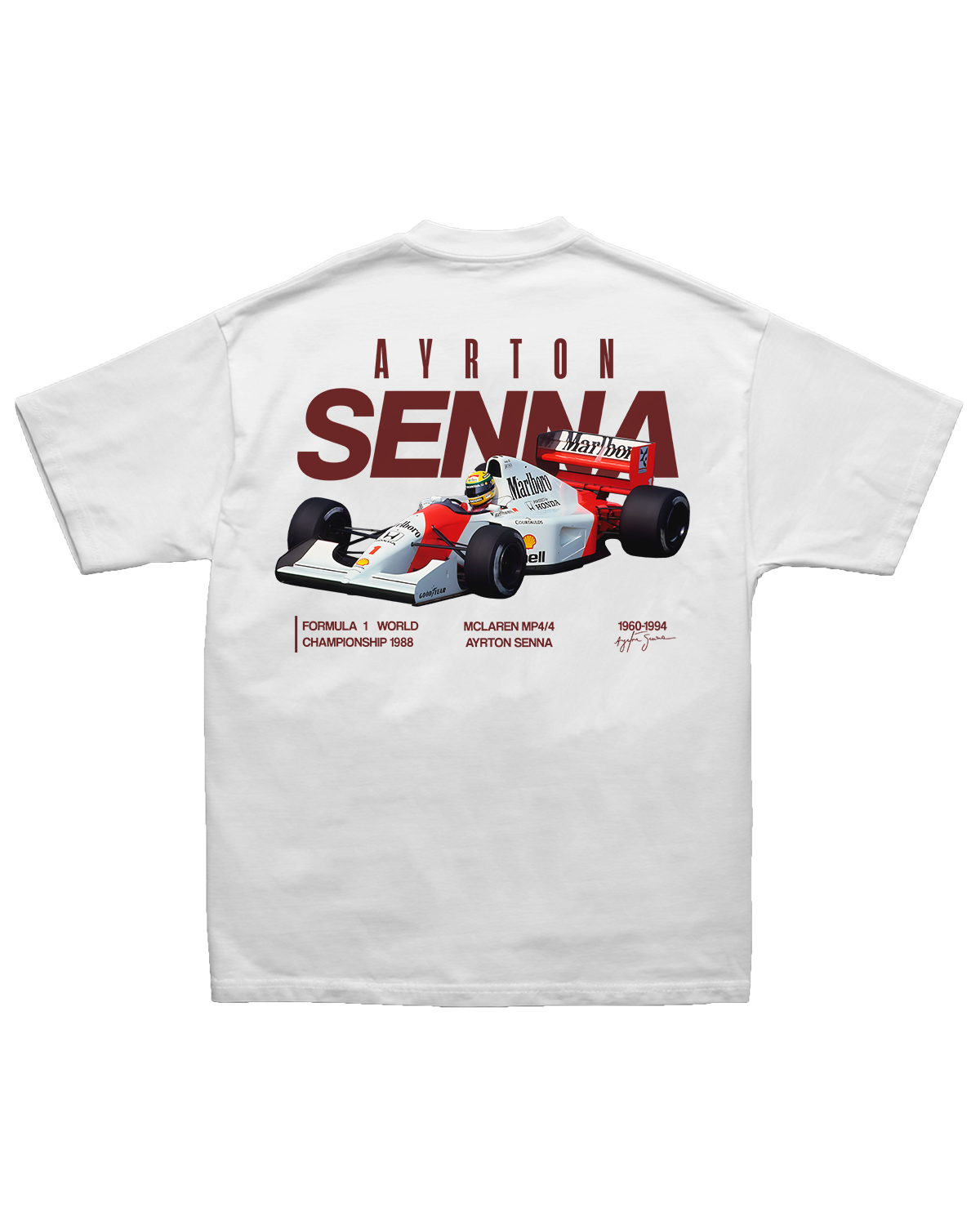 Tee Ayrton Senna Legacy – McLaren MP4 4
