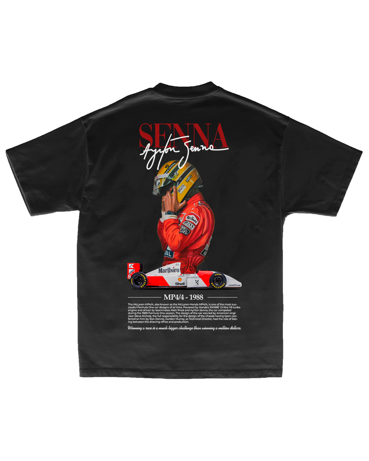 Tee Ayrton Senna MP4 4 1988