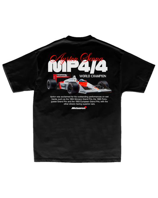 Tee Ayrton Senna MP4  4 – World Champion