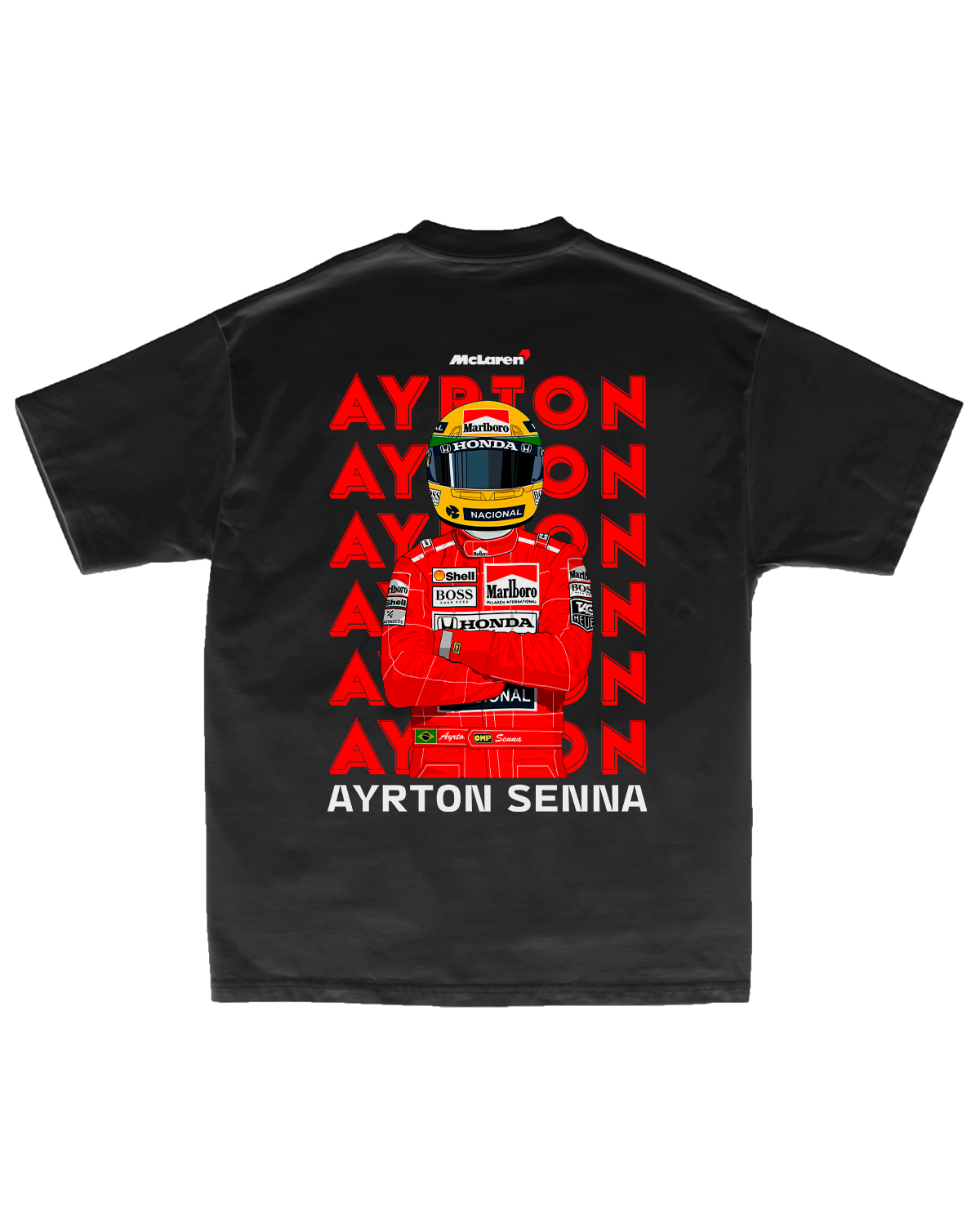 Tee Ayrton Senna McLaren