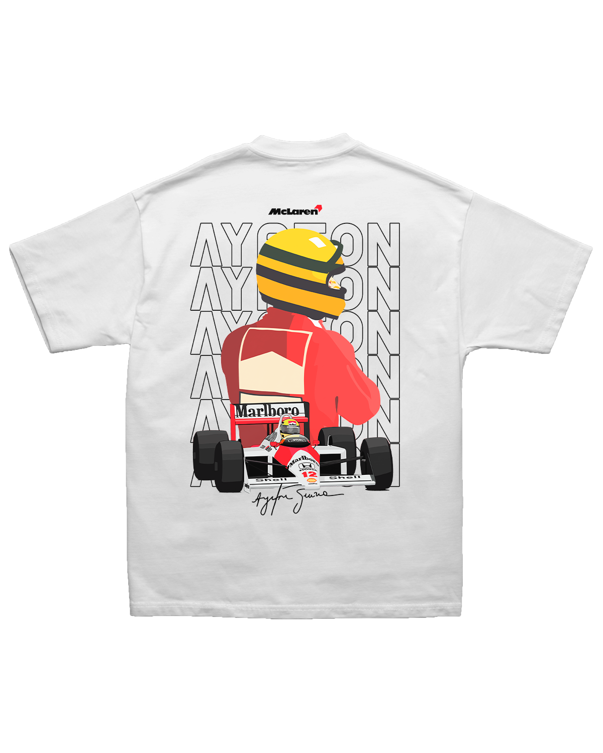 Tee Ayrton Senna McLaren Iconic
