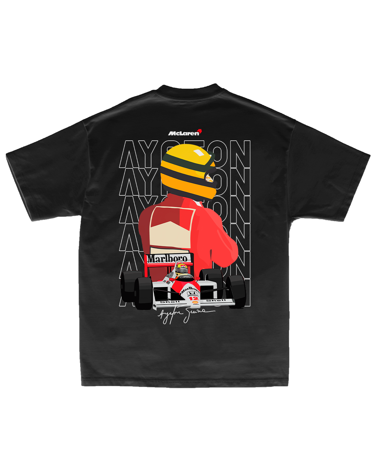 Tee Ayrton Senna McLaren Iconic