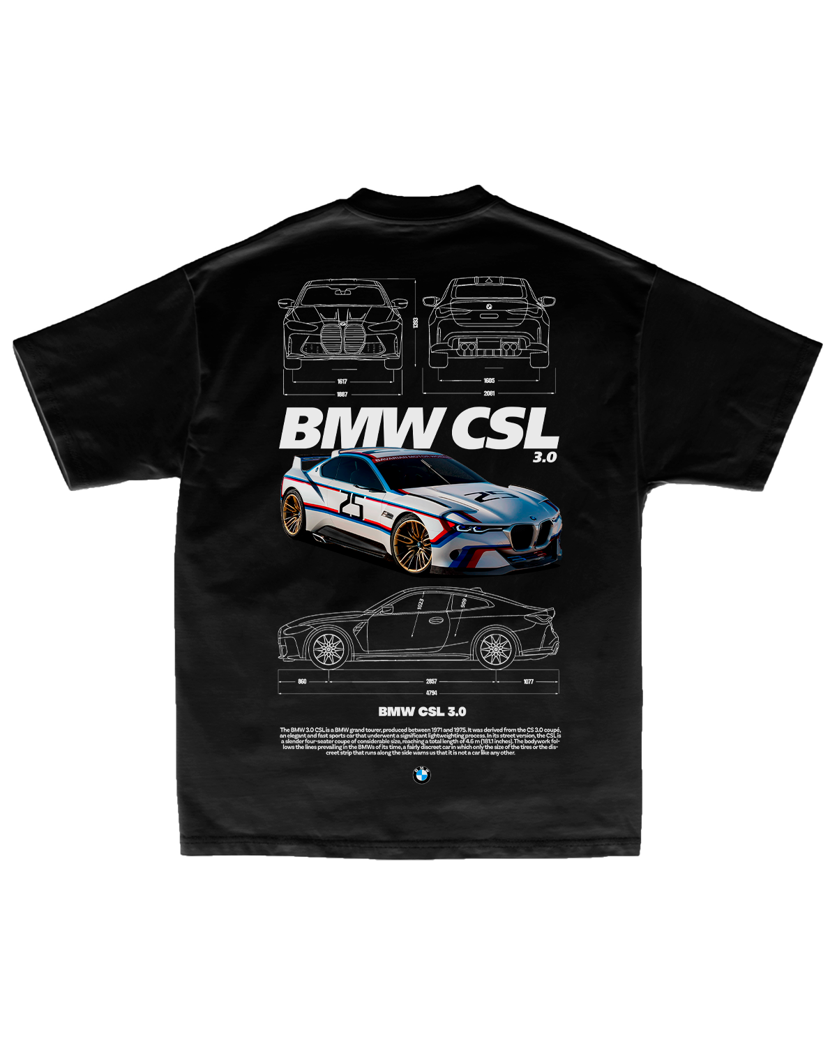 Tee BMW CSL 3.0 – Heritage Edition
