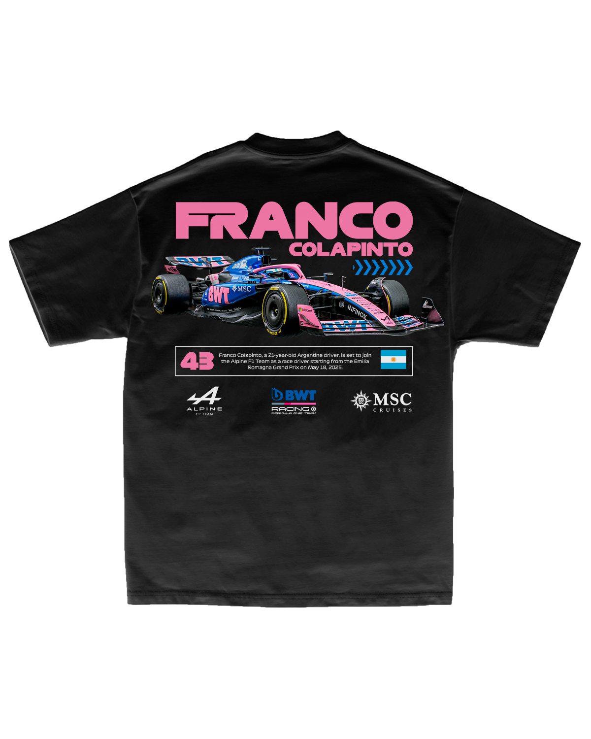 Tee Ayrton Senna – Grand Prix Championship