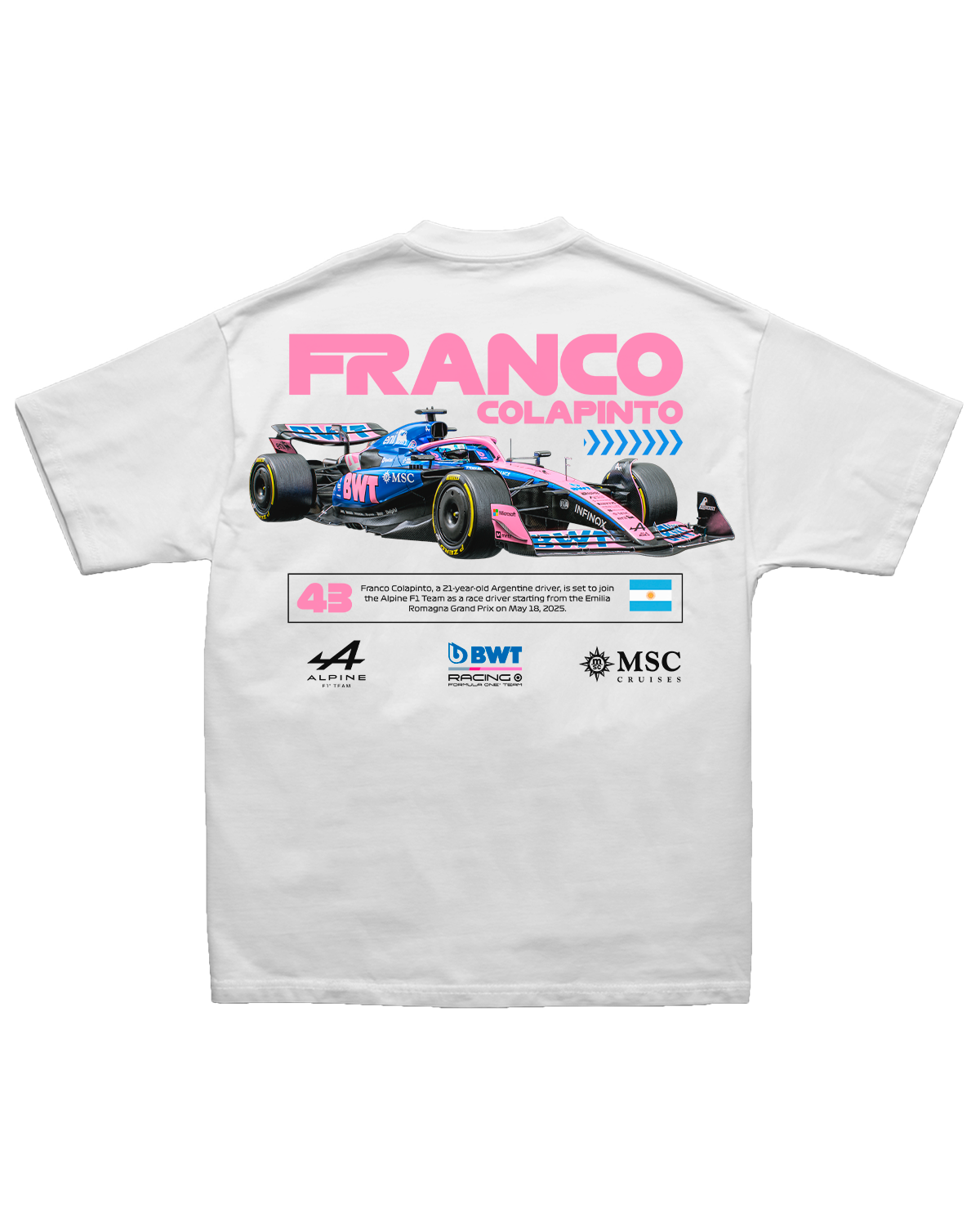 Tee Ayrton Senna – Grand Prix Championship