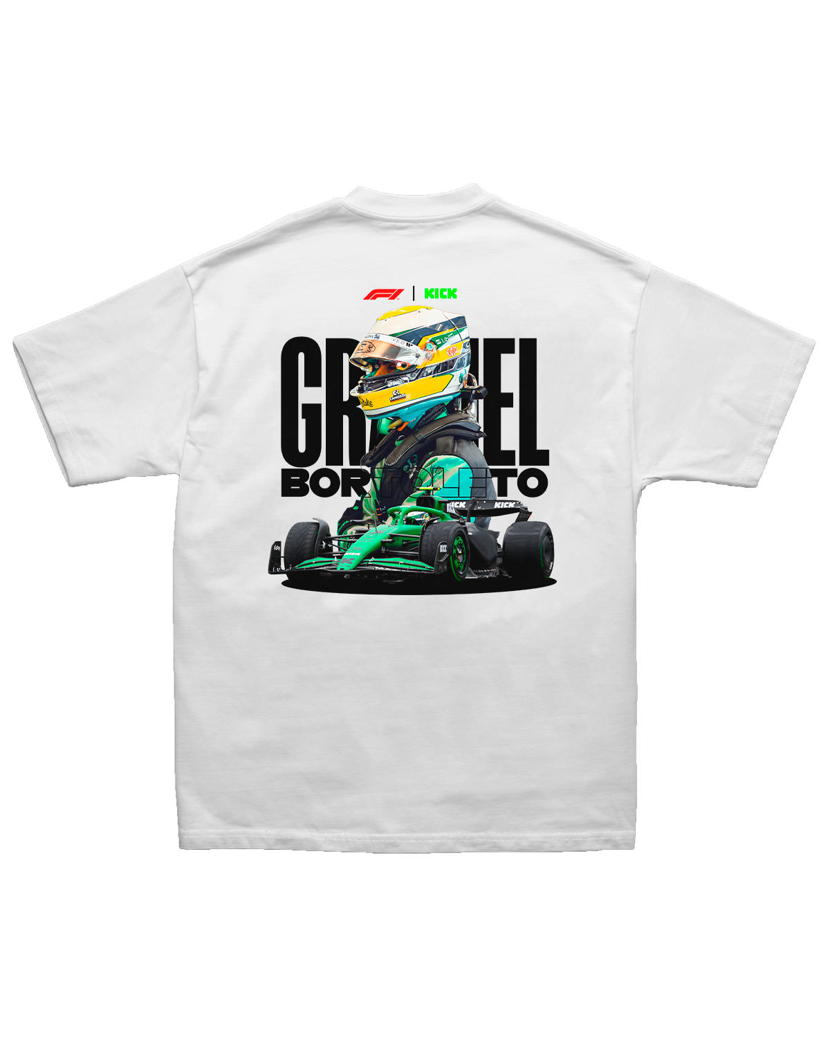 Tee F1 Rookie Gabriel Bortoleto