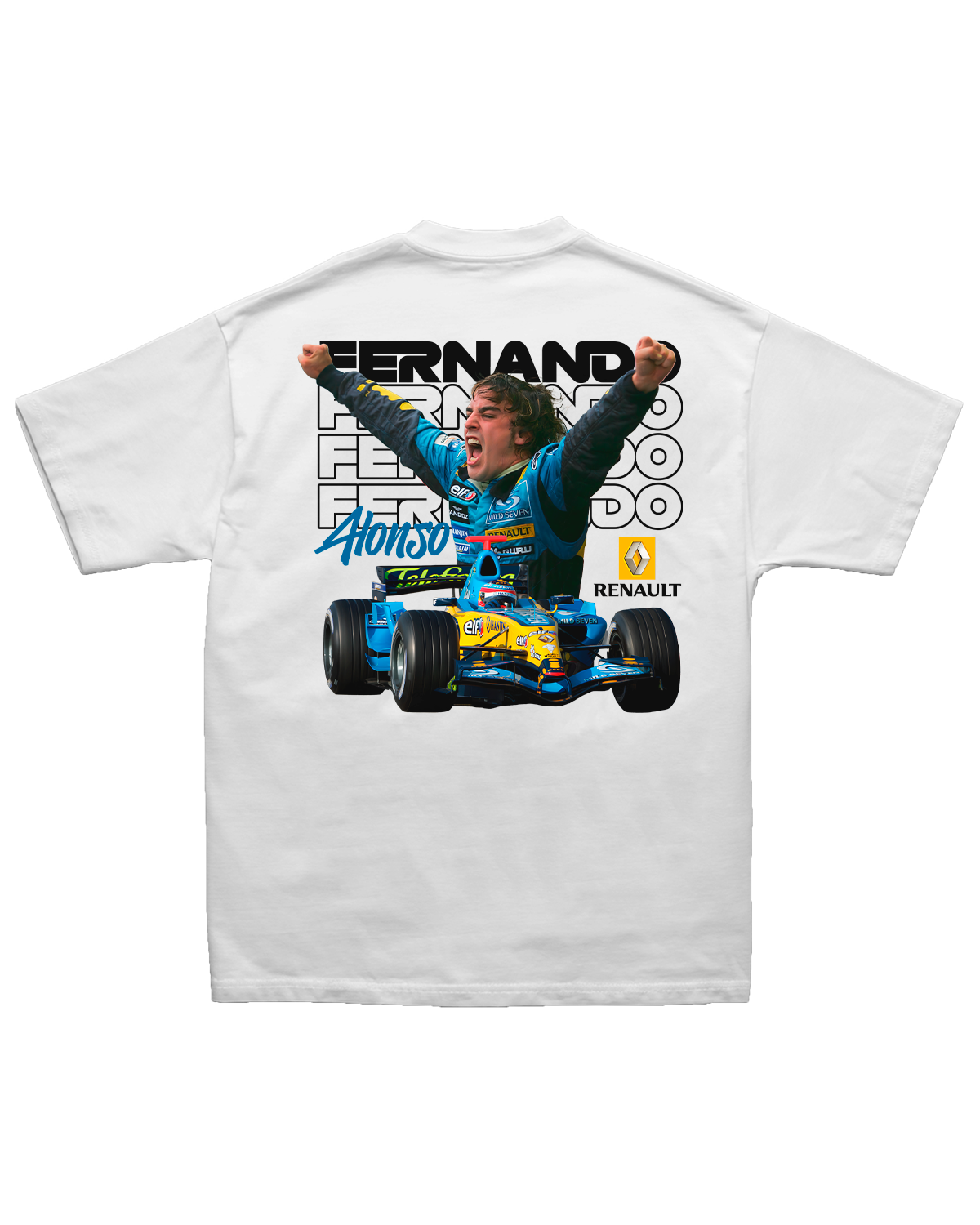 Tee Fernando Alonso Renault F1