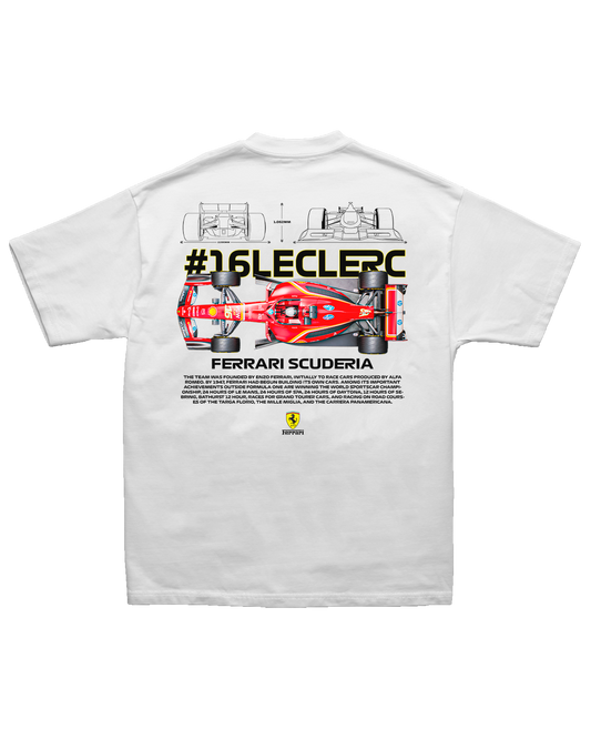 Tee Ferrari F1 Charles Leclerc #16