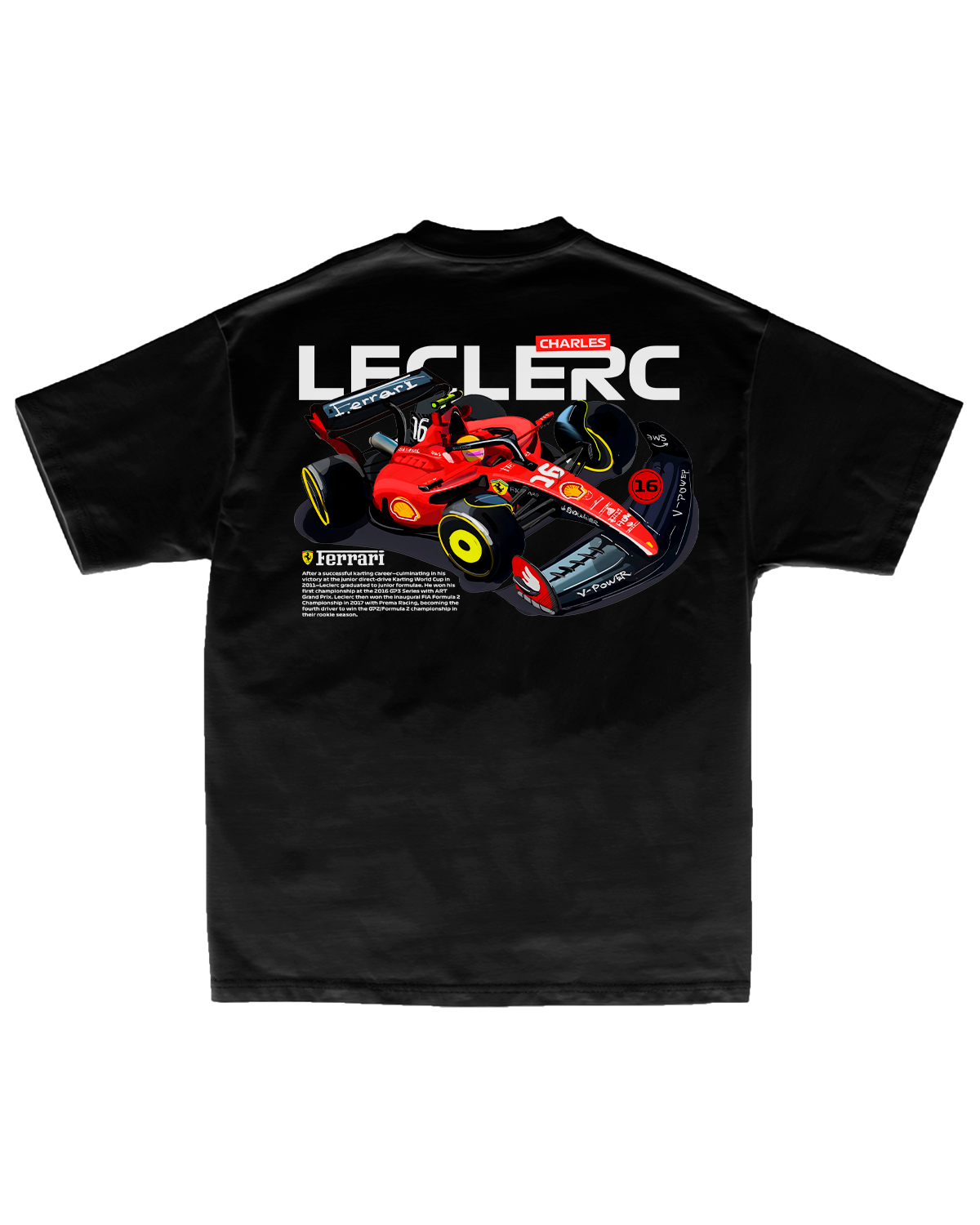 Tee Ferrari F1 Charles Leclerc SF-23 Dynamic