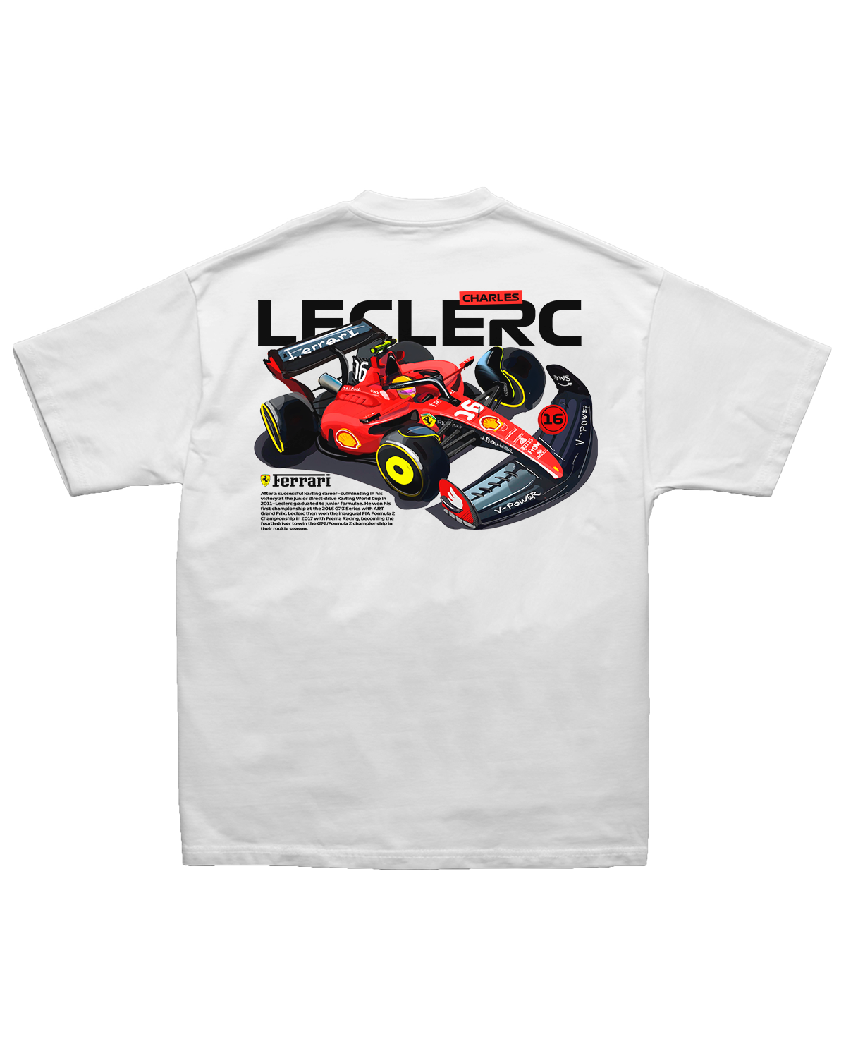 Tee Ferrari F1 Charles Leclerc SF-23 Dynamic