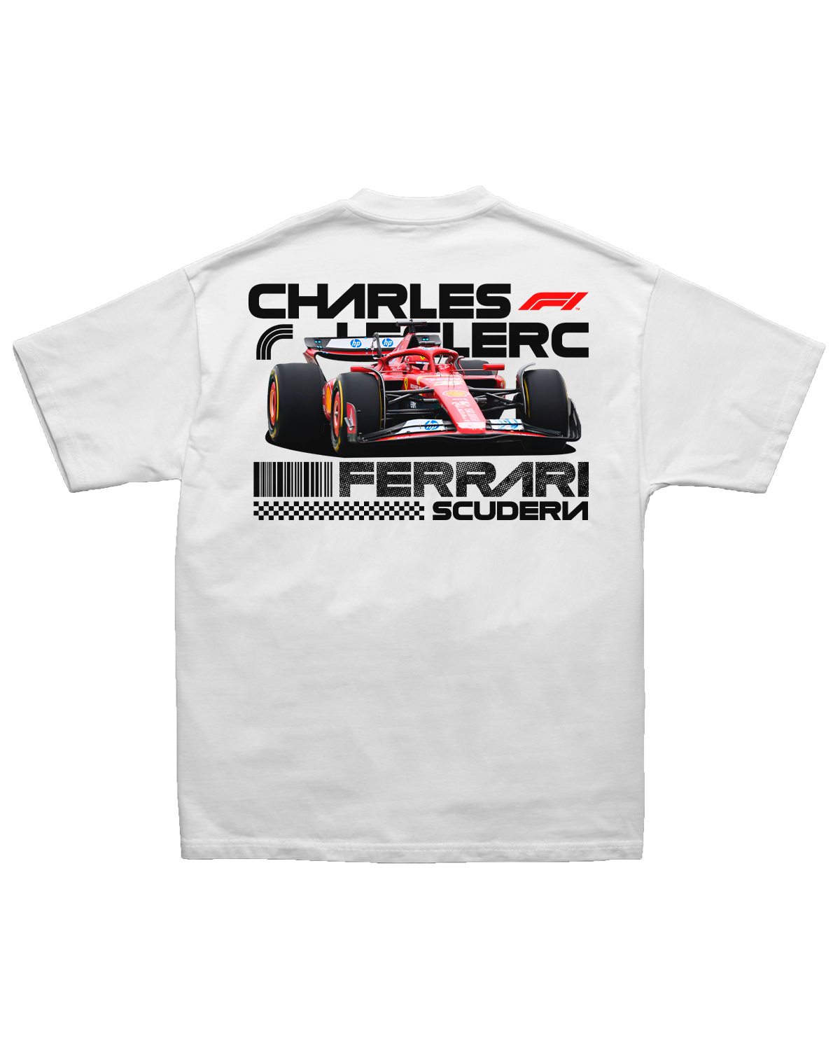 Tee Ferrari F1 Charles Leclerc Scuderia Edition
