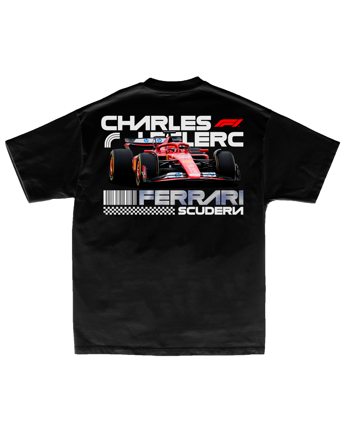 Tee Ferrari F1 Charles Leclerc Scuderia Edition