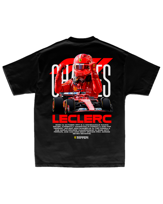 Tee Ferrari F1 Charles Leclerc Victory Edition