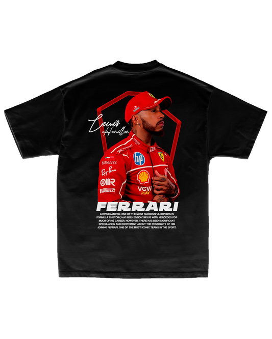 Tee Ferrari F1 Lewis Hamilton Profile Edition