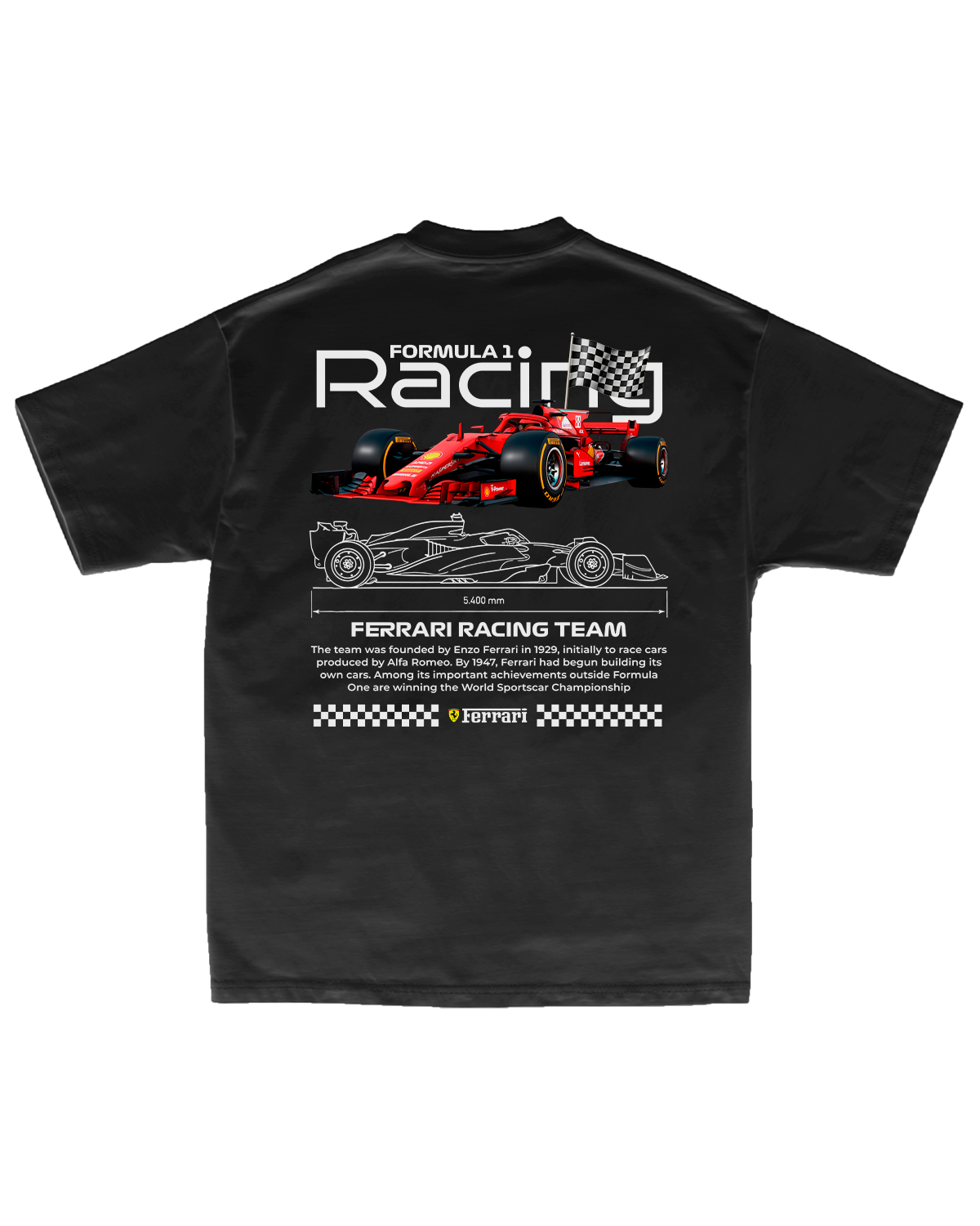 Tee Ferrari F1 Racing Team