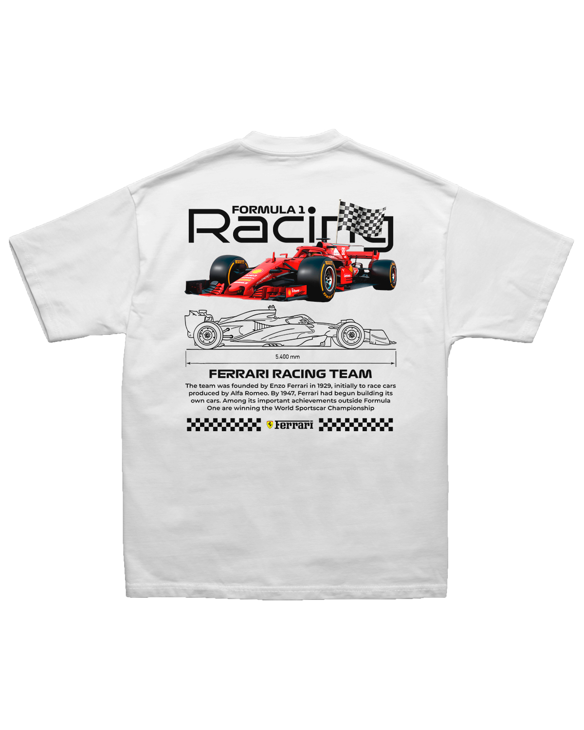 Tee Ferrari F1 Racing Team