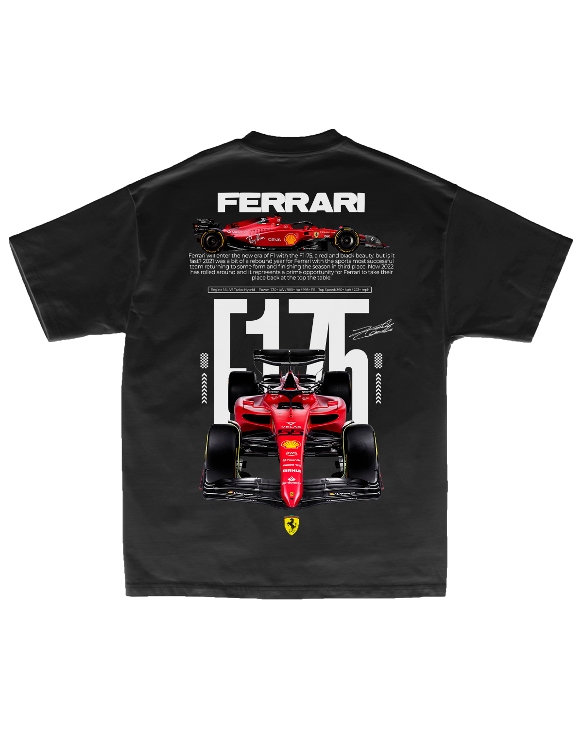 Tee Ferrari F1 – SF-75 Edition