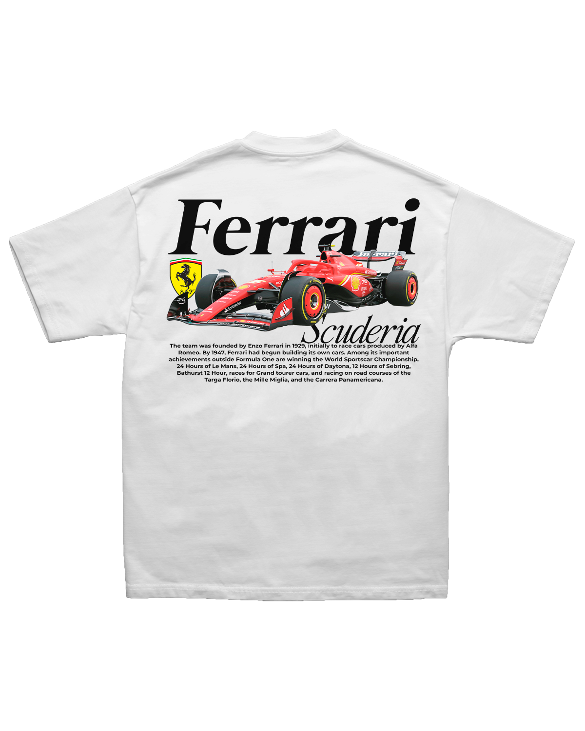 Tee Ferrari F1 Scuderia Legacy