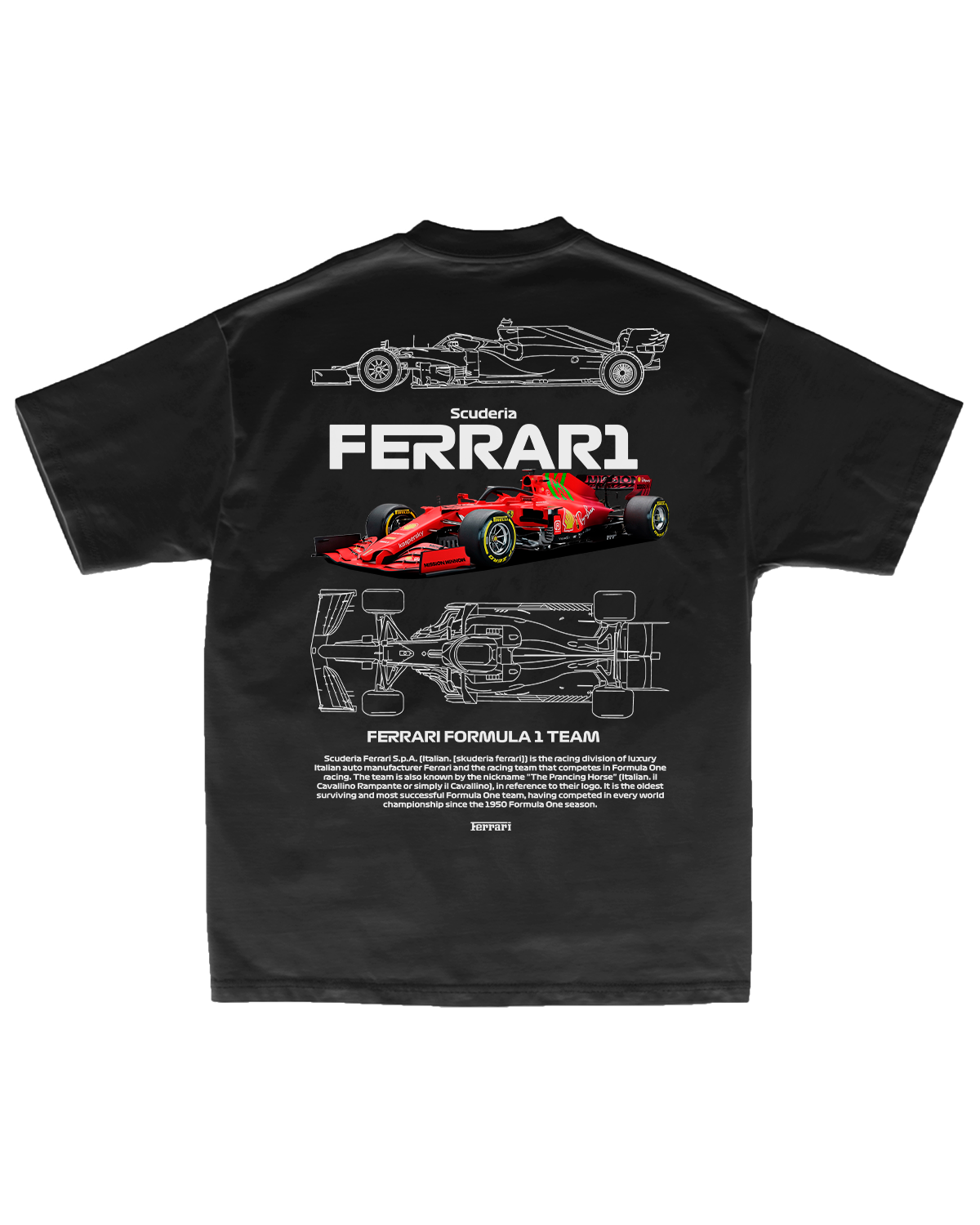Tee Ferrari F1 Technical Edition