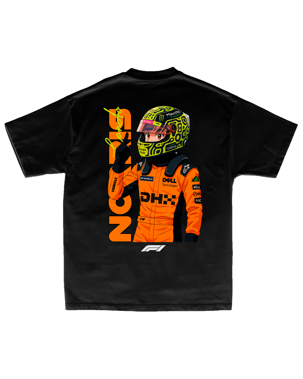 Tee Lando Norris – Neon Race Edition
