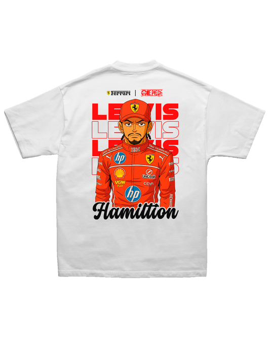 Tee Lewis Hamilton Ferrari Anime Edition