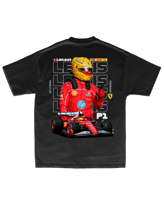 Tee Lewis Hamilton Ferrari P1