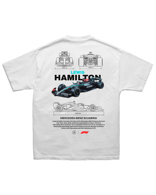 Tee Lewis Hamilton Mercedes W14 – Blueprint Edition
