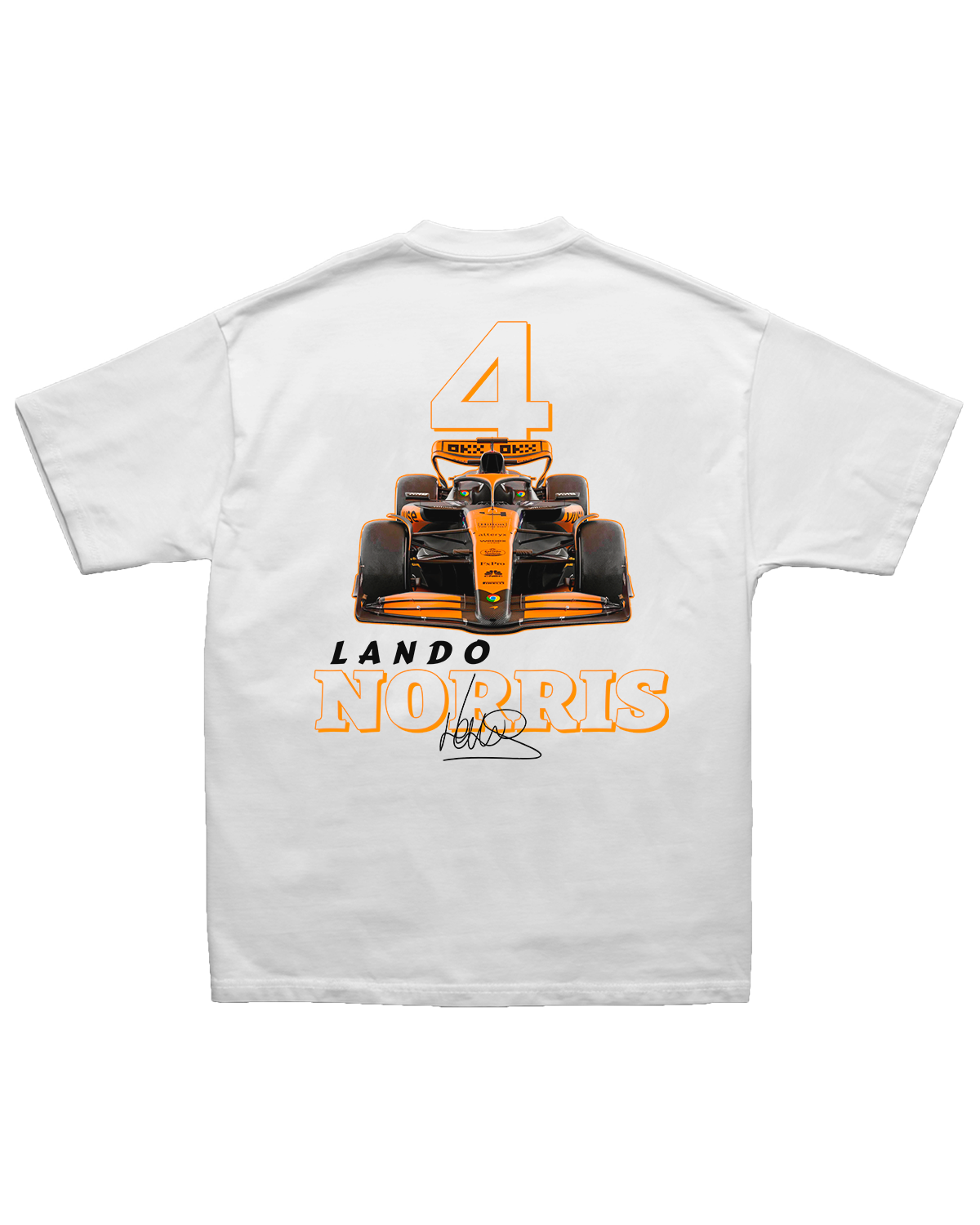 Tee McLaren F1 Lando Norris #4 Signature Edition