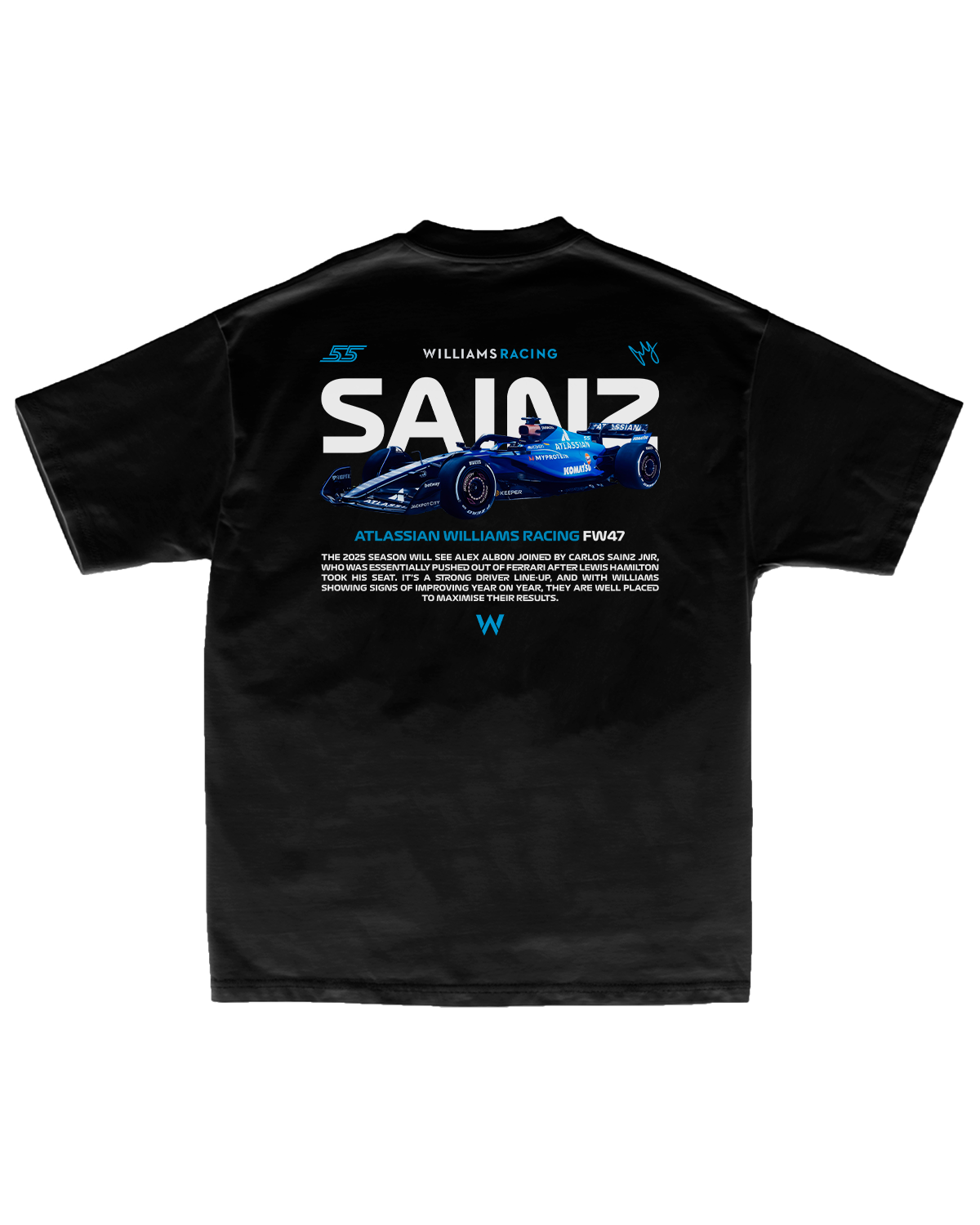 Tee Williams F1 Carlos Sainz FW47 Edition