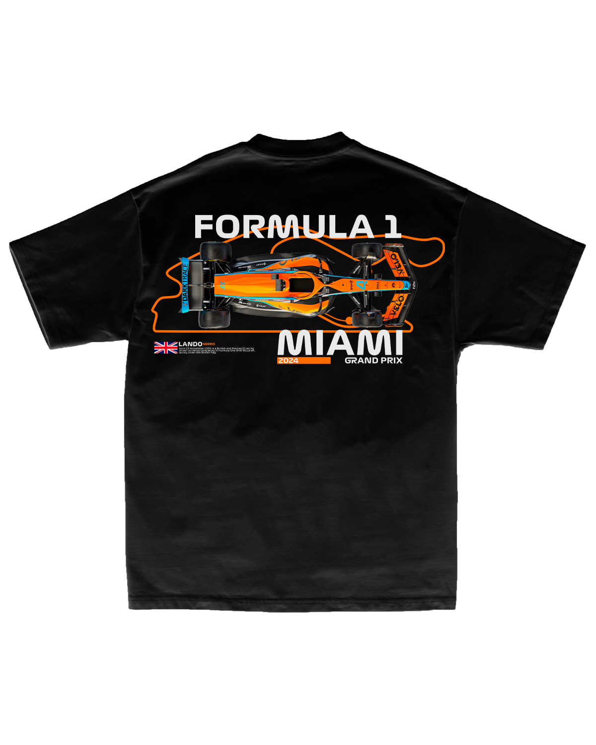 Tee McLaren F1 Lando Norris Miami GP 2024