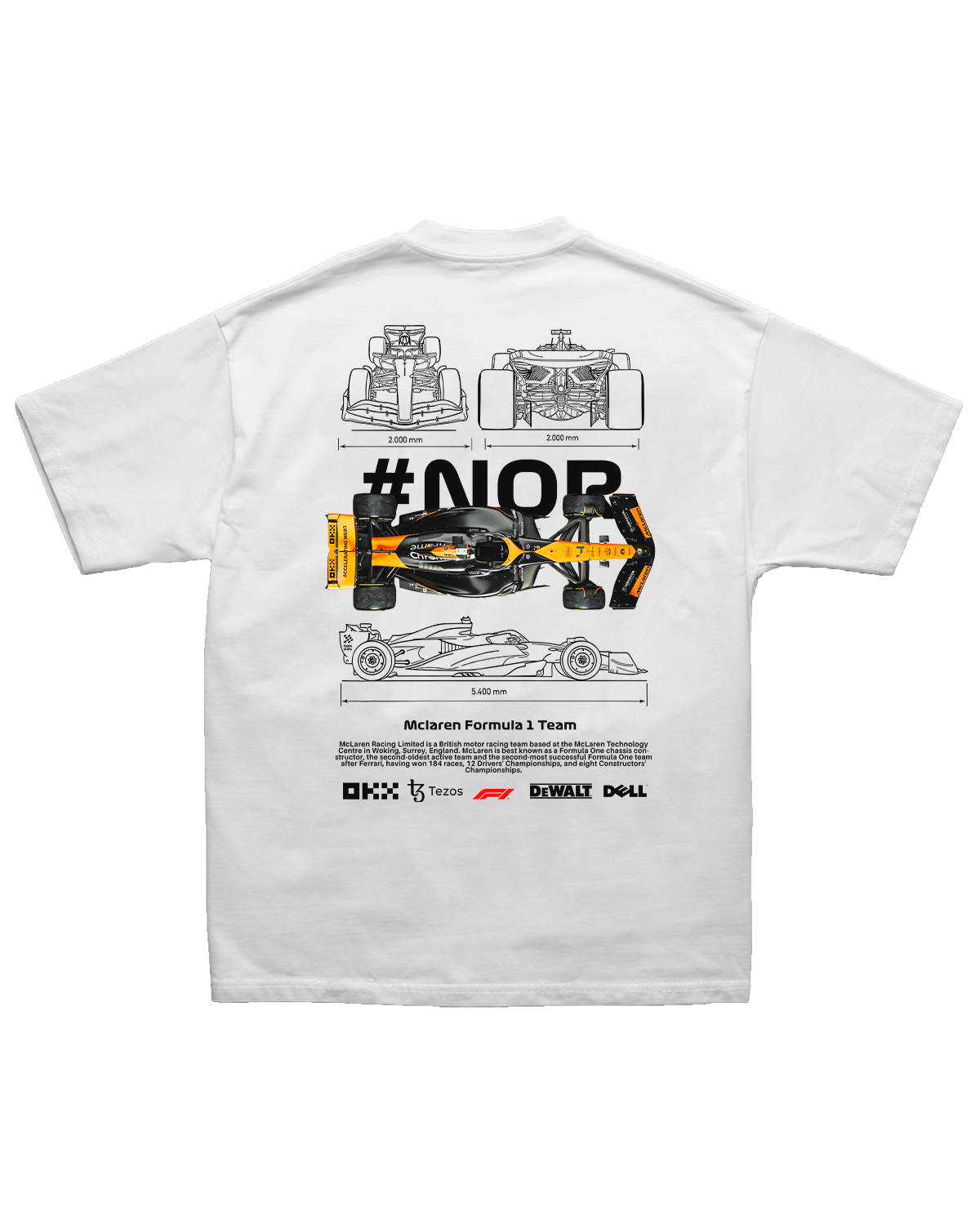 Tee McLaren F1 Lando Norris Technical