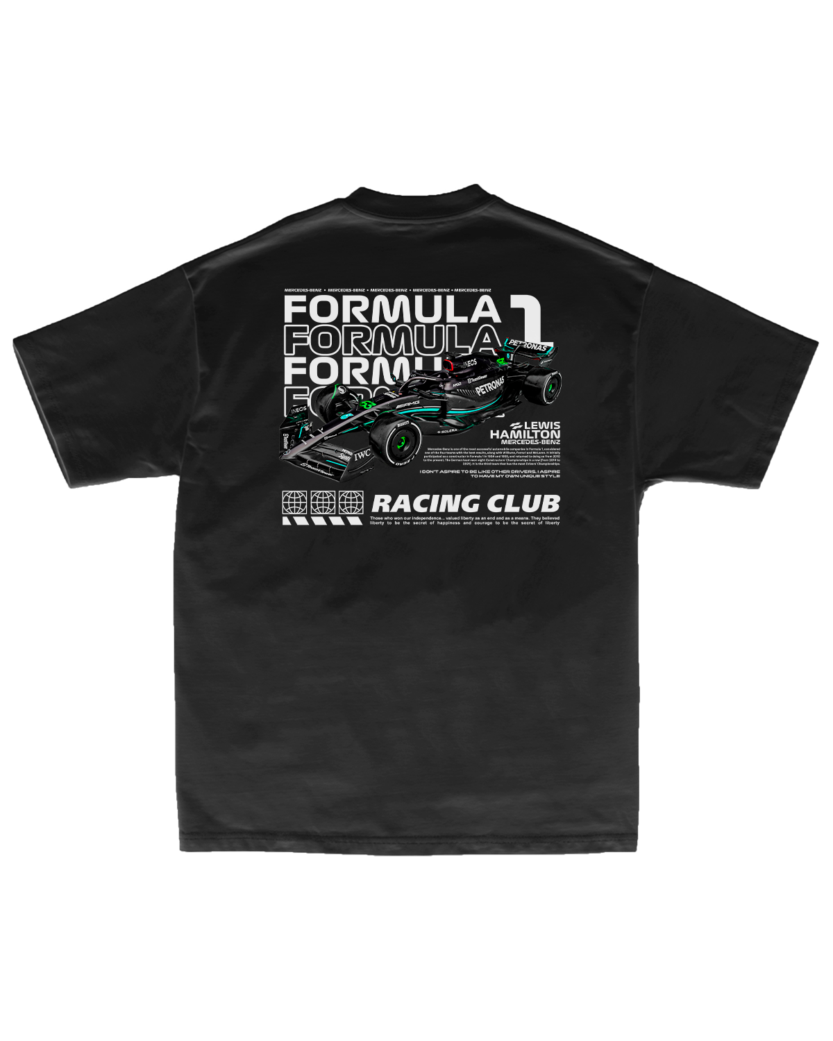 Tee Mercedes F1 – Hamilton Racing Club
