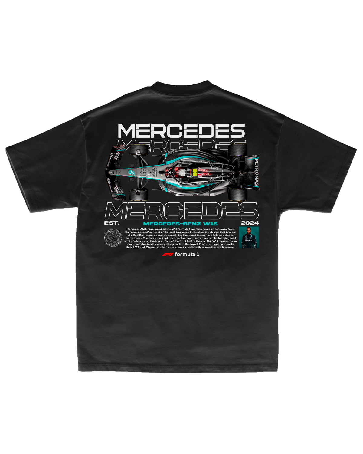 Tee Mercedes F1 W15 2024 Edition