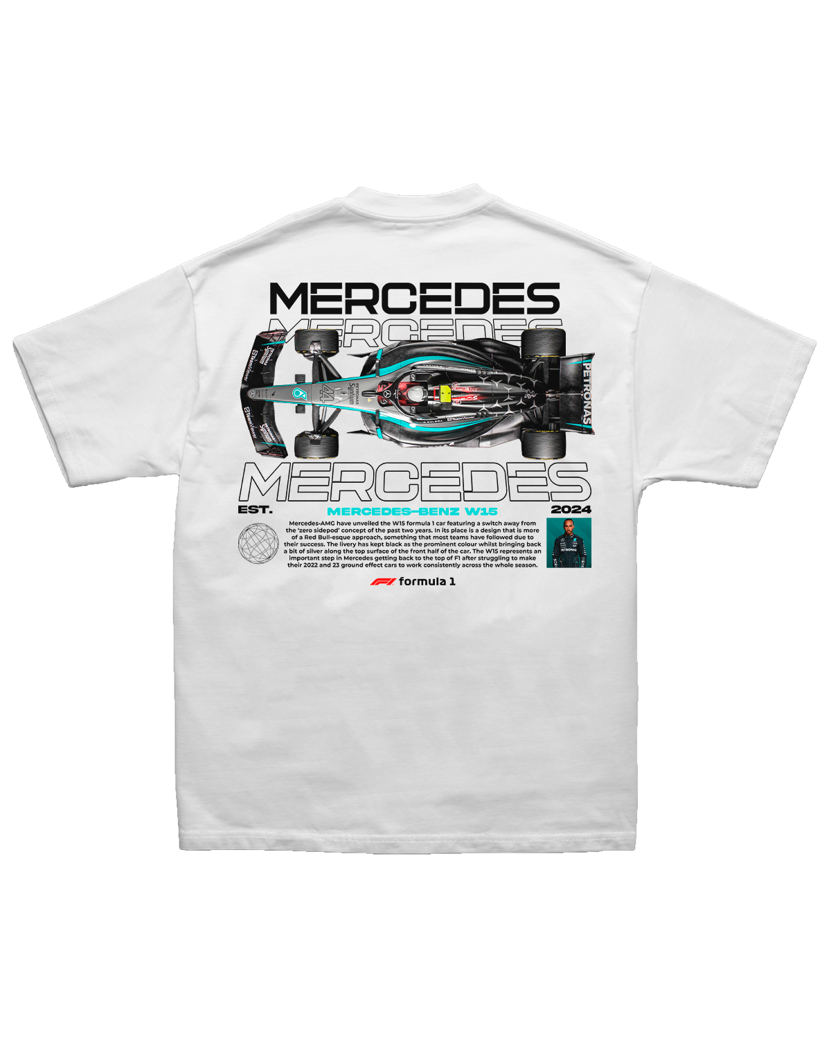 Tee Mercedes F1 W15 2024 Edition