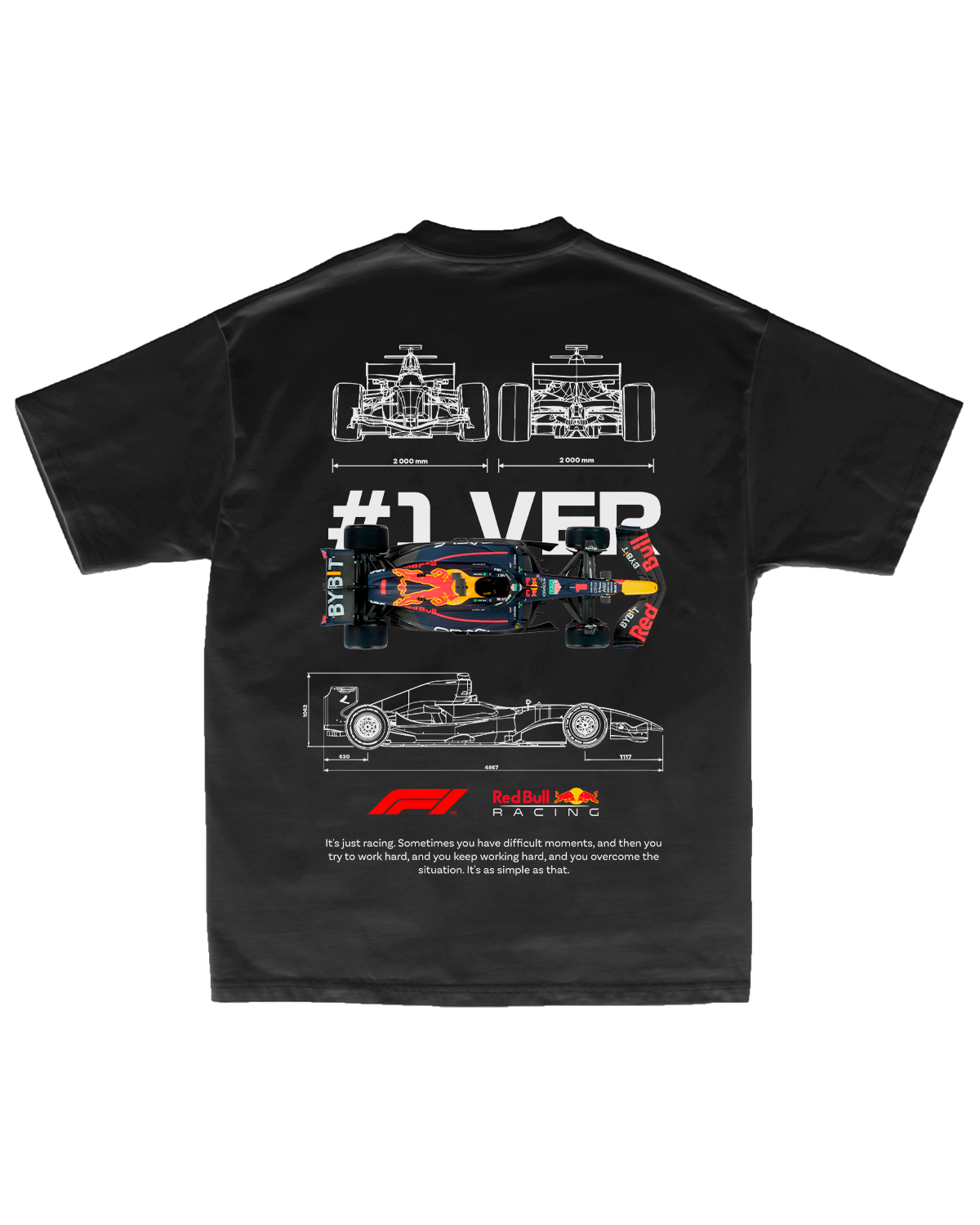 Tee Red Bull Racing F1 Max Verstappen Racing Club