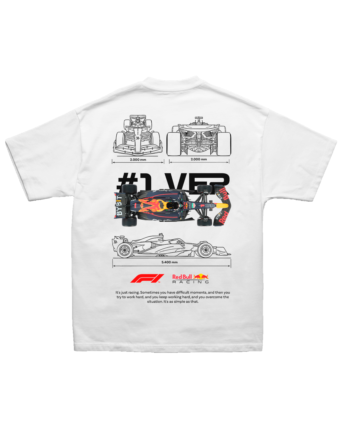 Tee Red Bull Racing F1 Max Verstappen Racing Club