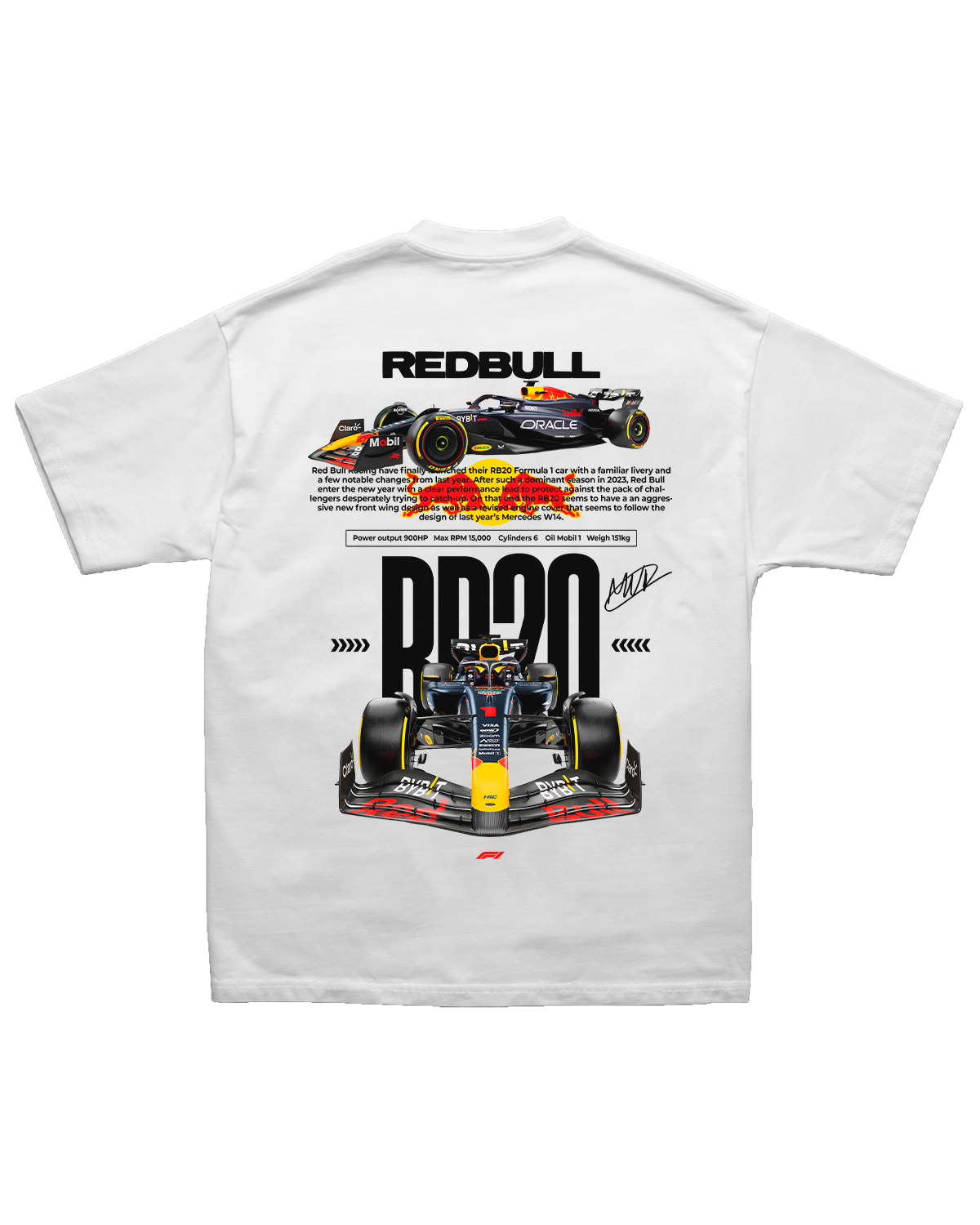 Tee Red Bull F1 RB20