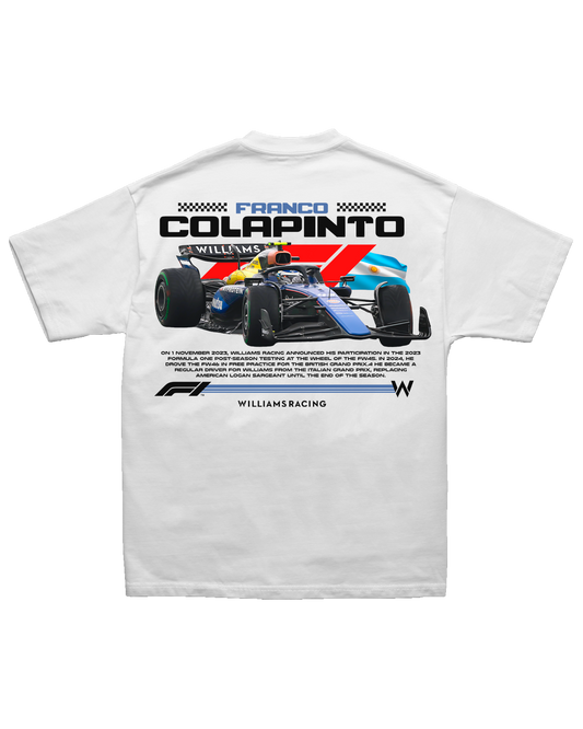 Tee Williams F1 Franco Colapinto
