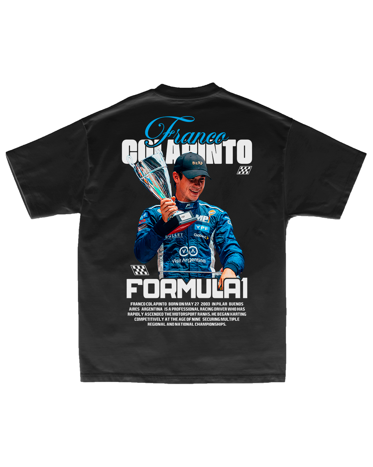 Tee Williams F1 Franco Colapinto Victory