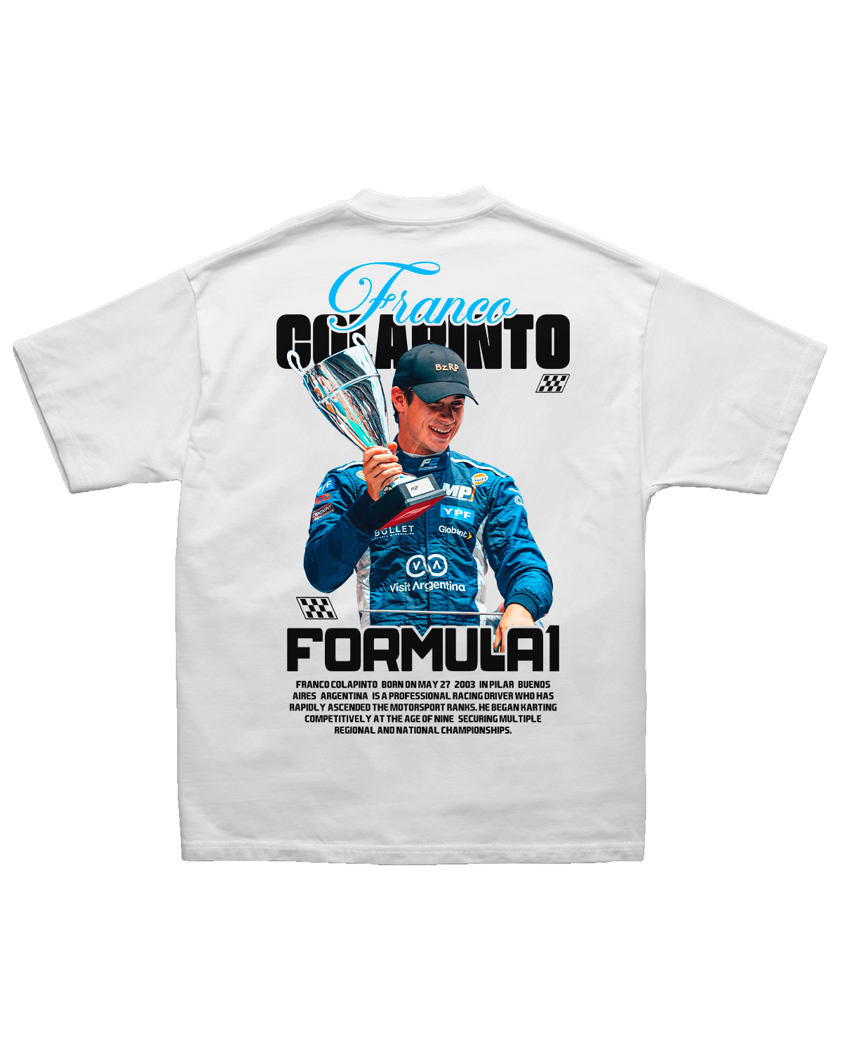 Tee Williams F1 Franco Colapinto Victory