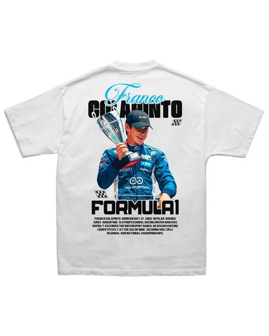 Tee Williams F1 Franco Colapinto Victory