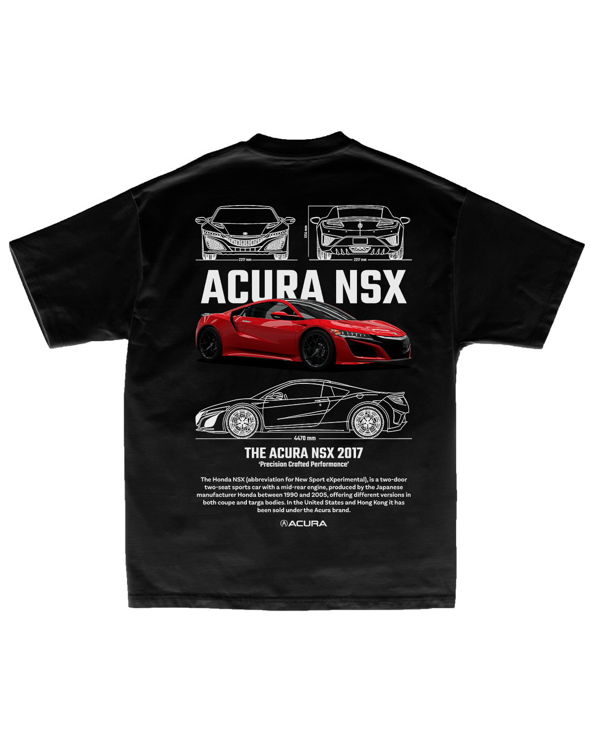Tee Acura NSX 2017