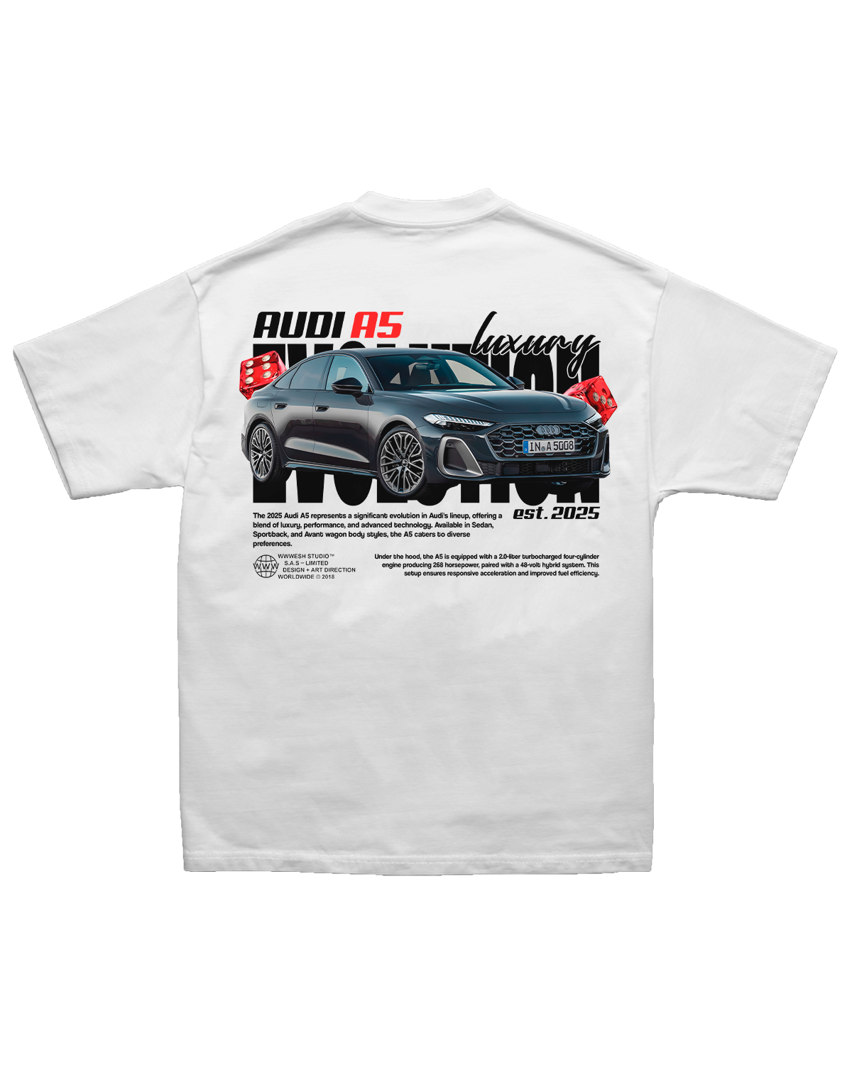 Tee Audi A5 Luxury Est.2025