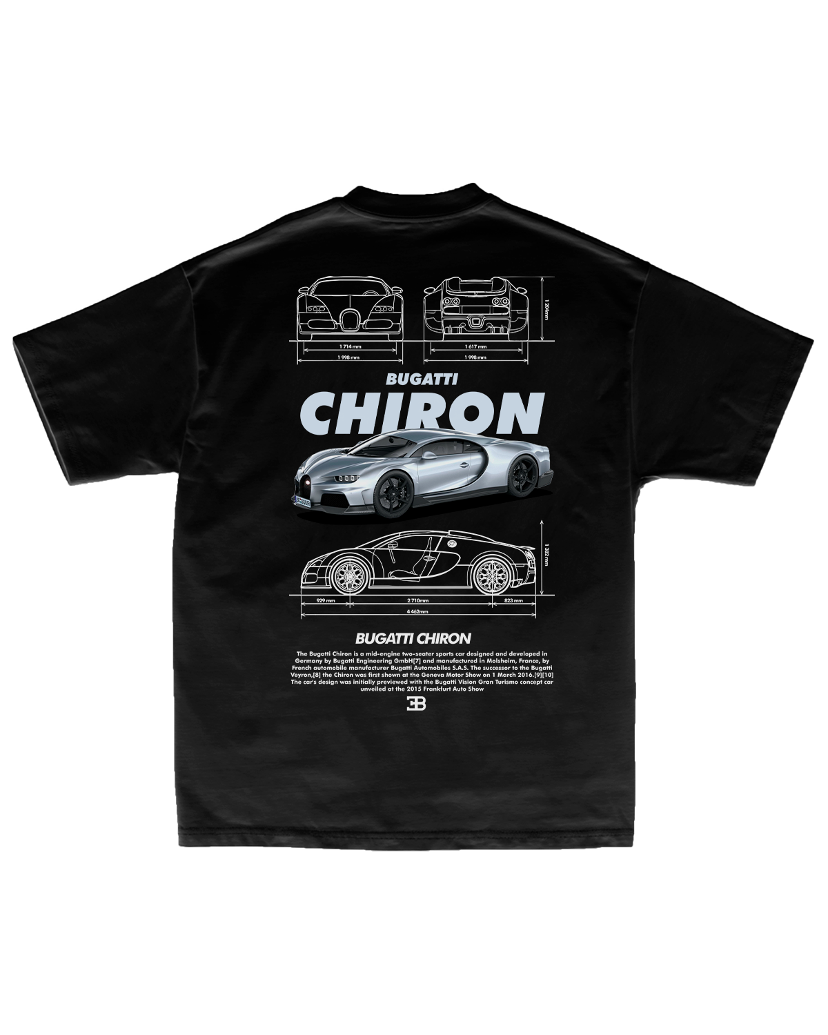Tee Bugatti Chiron